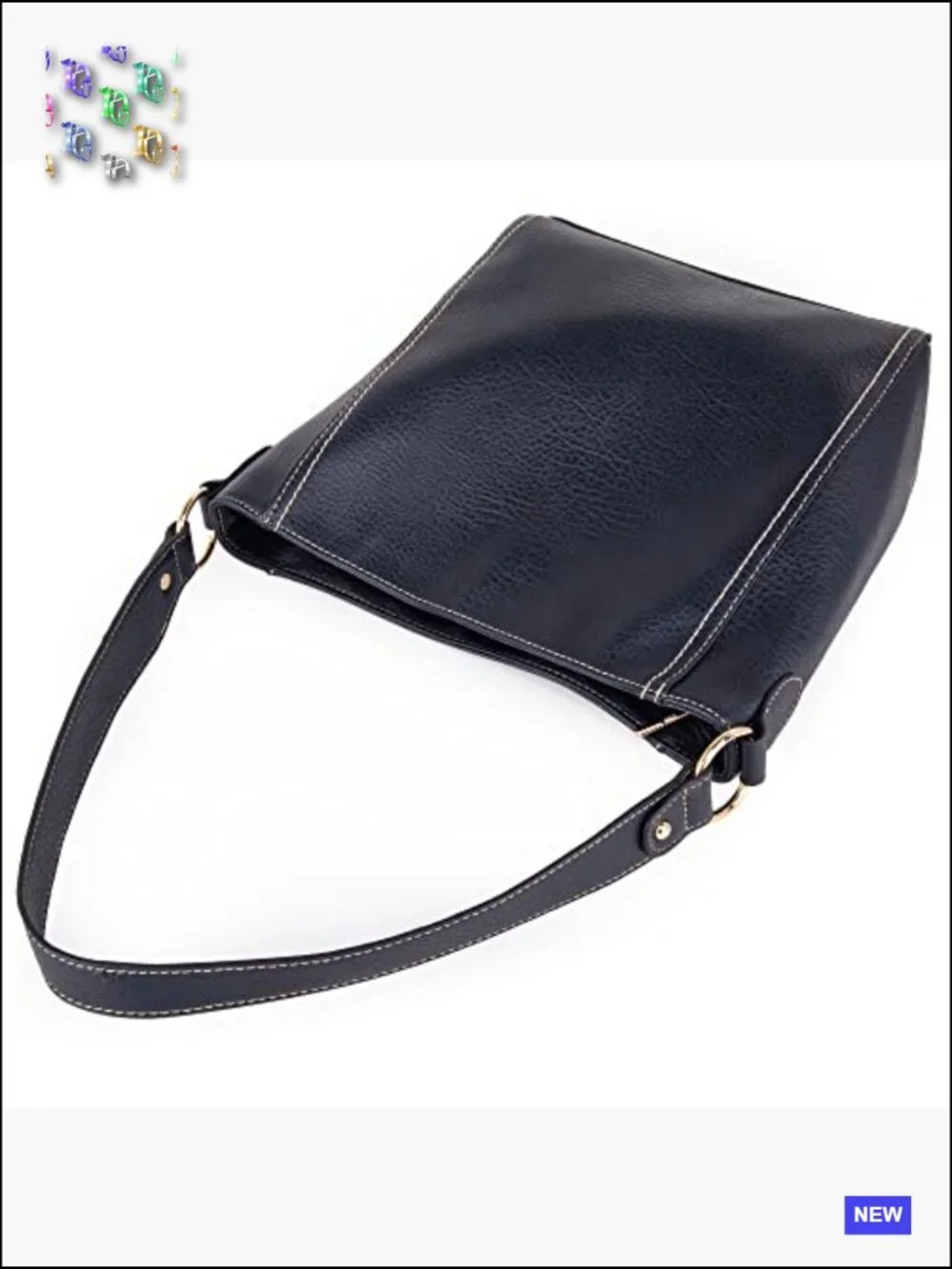 Trendy Soft Vegan Leather Hobo Bag Shoulder Purse Handbag Casual Classic